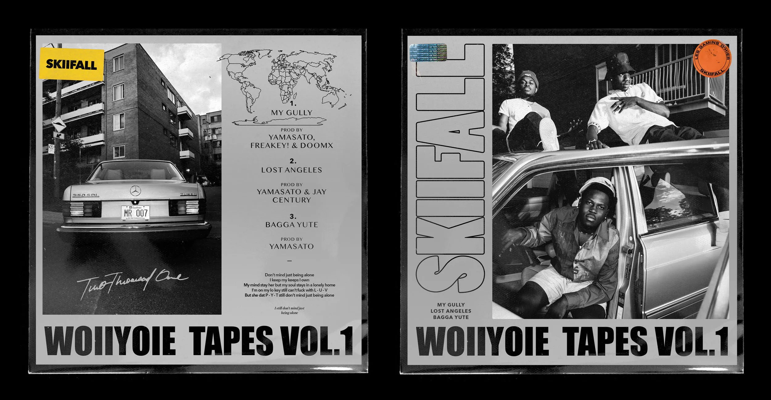 SKIIFALL - WOIIOYE Tapes Cover Art